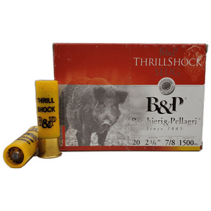 20 Gauge – B&P 2-3/4? ThrillShock 7/8 Slug