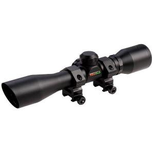  Truglo Compact Rifle Scope - 4x32mm Duplex Black