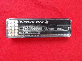 Winchester Super Suppressed .22 LR 40 gr Lead Hollow Point (LHP) 100 Box - Brass