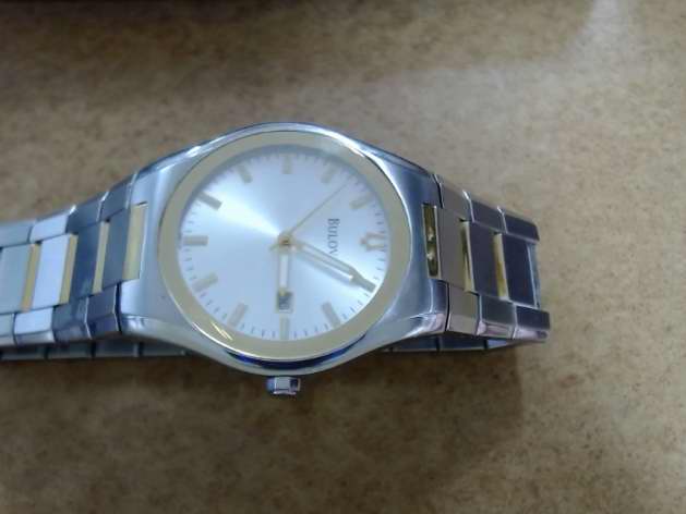 Bulova C9671468 Two Tone Luxury Northrop Grumman 25 Year Monogrammed 