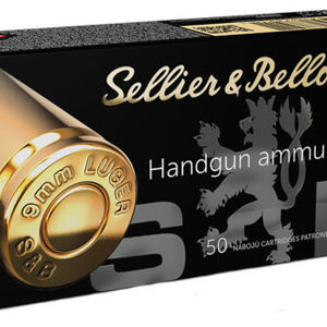 Sellier And Bellot 9mm Ammunition 50rnd FMJ 115gr SB9A