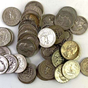 90% Silver Washington Quarters (Random Year)