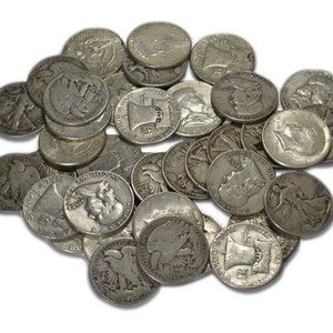 Random Year Franklin Half Dollar (90% Silver)