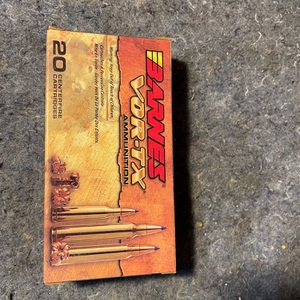 Barnes VOR-TX Rifle TTSX 6.5 Creedmoor 120 GR BT