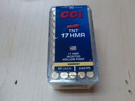 CCI 17HMR Jacketed Hollow Point 17gr 50rd Box