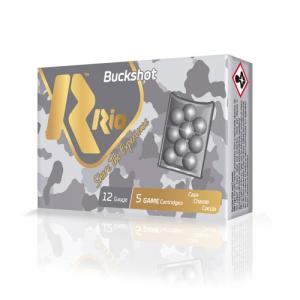 Rio Rio Royal Buck Shotshell 12 ga 2-3/4" 9plts #00 1345 fps 5/ct