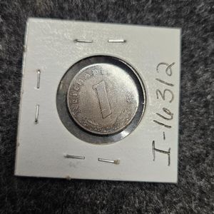 Germany Foreign Coin(s) Coins German 1939 B; 1939 B Nazi 1 Reichspfennig