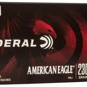 Federal American Eagle 45 ACP Auto Ammo 230 Grain Full Metal Jacket