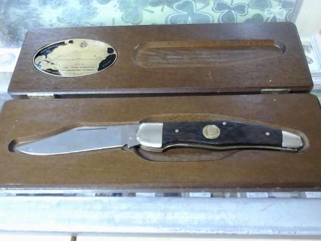 Boker Folding Knife Santa Maria Folding Hunter – KLC17190 W/ Display Box