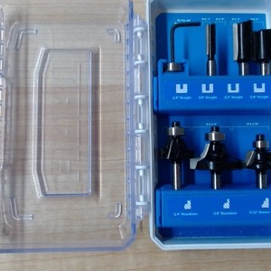 Hart 7pc. Assorted Decorative Router Bit Set
