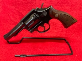 Smith & Wesson .38Spl Model 10-6 Revolver (Blue Steel) W/ Wood Grips