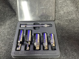 Snap On 6 pc 3/8" Drive Magnetic Spark Plug Socket Set