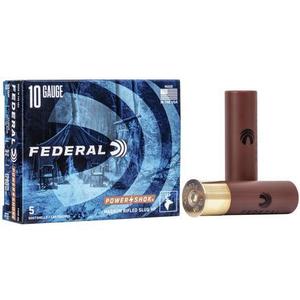Federal Power-Shok Hollow Point Slug Shotshells 10ga 3-1/2" Mag 1-3/4oz 1280fps 