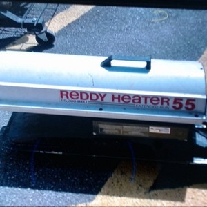 Reddy Heater 55 Extended Run 55,000 BTU Kerosene/Diesel heater w/electric blower