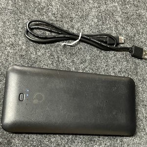 Q Portable Charger with Built-in Cables and AC Wall Plug