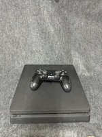 Sony Playstation 4 Slim(CUH-2215B) 1TB Core with Starter Pack Bundle-(Jet Black)