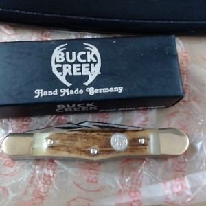Buck Creek Stag Whittler Knife~1st Production Run-Germany~Ltd. Edition
