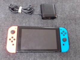 Nintendo Switch Console With Neon Red/Neon Blue Joy-Con Controllers