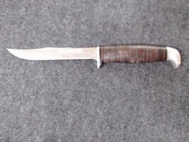 CASE 316-5 Leather 5" Utility Hunter 