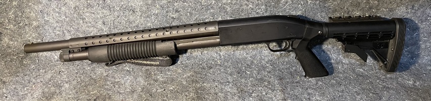 Mossberg 500 Tactical Persuader 12 Gauge 3in Matte Pump Shotgun - 18.5in