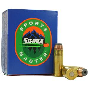 Sierra Sports Master Handgun Ammunition .45 Colt 225gr JHP 20/c