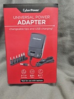 CyberPower® 1,300mA Universal AC Power Adapter with USB Input