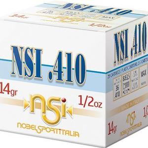 Noble NSI .410 Shotshell .410 ga 2-1/2" 1/2 oz. 1240 fps #8 25/ct