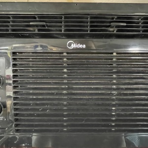 Midea 5,000 BTU 150 sq. ft. Mechanical Window Air Conditioner, Black