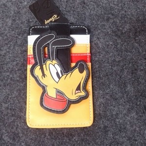 Disney Designer ID Card Holder - Mickey's Pal Pluto - Orange (New w/ Tags)