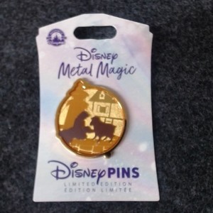 Disney Parks Metal Magic Series Belle LE 2500 Princess Beauty and the Beast Pin 
