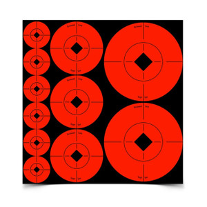 Target Spots® Assorted Size Orange Targets