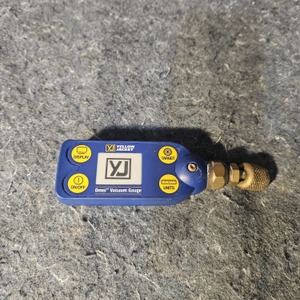 YELLOW JACKET 69020 Omni Digital Vacuum Gauge with 1/4" Coupler