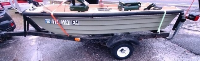 2001 Leisure Life LTD Bass tender Boat & Trailer 