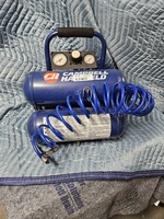 Campbell Hausfeld 2-Gallon Single Stage Twin Stack Electric Air Compressor