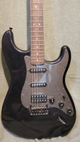 Squier Sonic Stratocaster HSS Maple Fingerboard Electric Guitar Black.