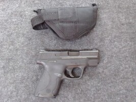 S&W M&P 9 Shield Handgun 9mm Luger 7rd Magazine 3.1" Barrel Thumb Safety