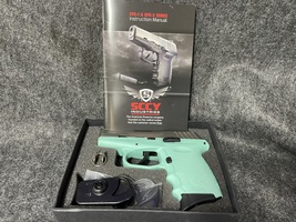 SCCY CPX-2 Handgun 9mm Luger 10rd Magazine 3.1" Barrel No Safety Stainless Slide