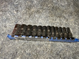 MATCO 12 PIECE 1/4" DRIVE METRIC 6 POINT ADV MID-LENGTH IMPACT SOCKET SET (NEW)