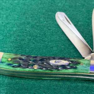 Case  6207 SS  Mini Trapper – Hunter Green Bone