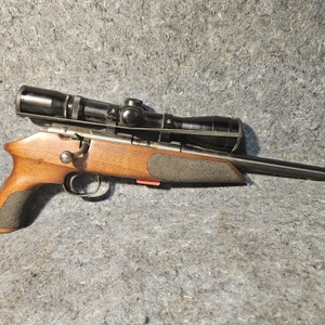 J.G. Anschutz Exemplar Target Pistol .22 LR (2) Magazines 
