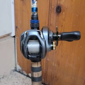 Shimano Curado 150 DC Casting Reel and Joes Custom Reel SRT X Series Heavy 