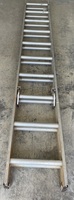 Keller 20' Type II Aluminum Extension Ladder - 225 lb. Max