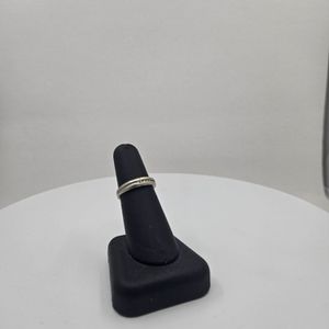 Ring Men's 14k WG Band Ring