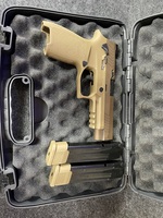 Sig Sauer P320-M17 Coyote 9mm Luger (2) 21rd Magazines 4.7" Barrel Manual Safety