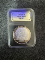 American History Silver Bullion Collection –Edison's Light Bulb 1870
