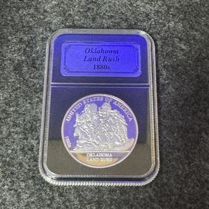 American History Silver Bullion Collection –Oklahoma Land Rush 1880s
