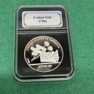 American History Silver Bullion Collection –Cotton Gin 1790s