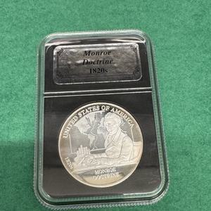 American History Silver Bullion Collection –Monroe Doctrine 1820s