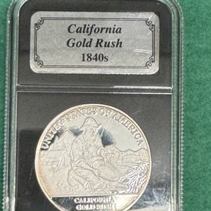 American History Silver Bullion Collection –California Gold Rush 1840s