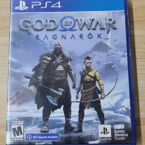 God of War Ragnarok Standard Edition - PlayStation 4 2 disc.
